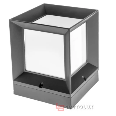 Уличный светильник Brille AL-116/1 E27 BK IP54