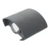 Подсветка LED фасадная IP54 AL-264/2х1W 7COL DGY Brille