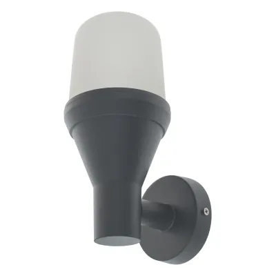 Светильник уличный фасадный настенный IP54 AL-119/1 E27 DGY Brille