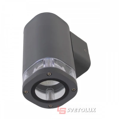 Светильник фасадный Brille AL-127/1 GU10 DGY IP54