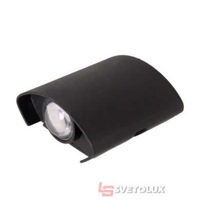 Підсвічування LED фасадне IP65 Brille AL-264/2х1W BK