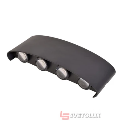 Подсветка LED фасадная IP65 Brille AL-264/8х1W BK