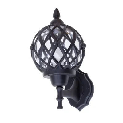 Светильник настенный фасадный IP23 GL-81P A small BK Brille