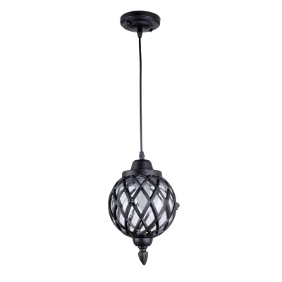 Светильник уличный подвесной IP23 GL-81P C small BK Brille