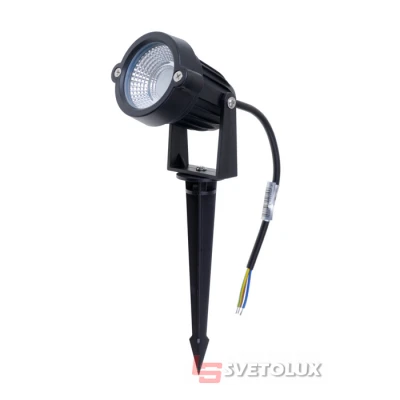 Грунтовый светильник Brille AS-11/3W BL BK IP65 COB