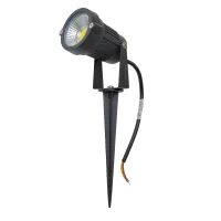 Светильник грунтовой садовый IP65 AS-12/5W CW BK COB Brille