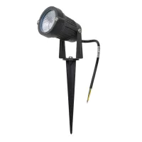 Вуличний ґрунтовий світильник Brille AS-12/5W BL BK IP65 COB Вуличний ґрунтовий світильник Brille AS-12/5W BL BK IP65 COB