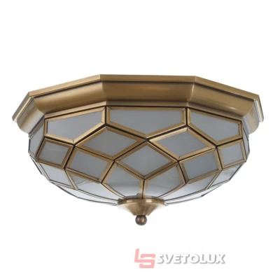 Светильник уличный потолочный Brille GL-114S/4 E27 "35