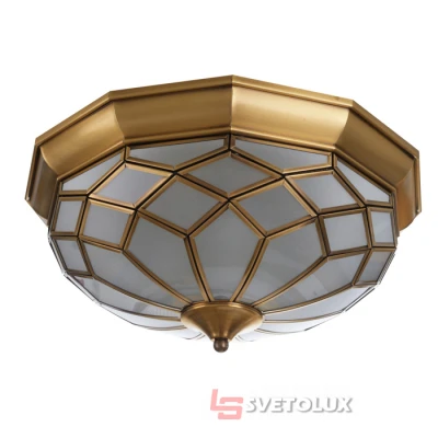 Светильник уличный потолочный Brille GL-114S/4 E27 "45