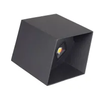 Уличный светильник Brille AL-600/2х5W NW LED IP54 BK