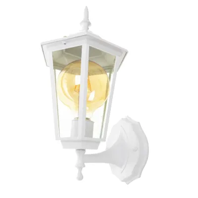 Настінний вуличний світильник GL-107 АМ WH