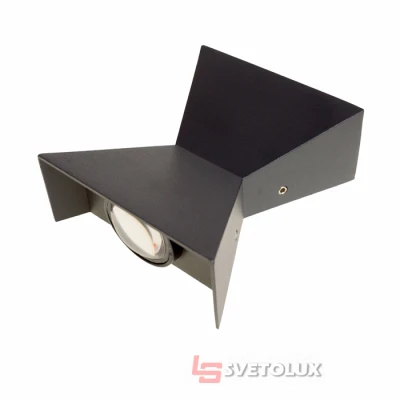 Уличный светильник Brille AL-603/2х2W NW LED IP54 BK