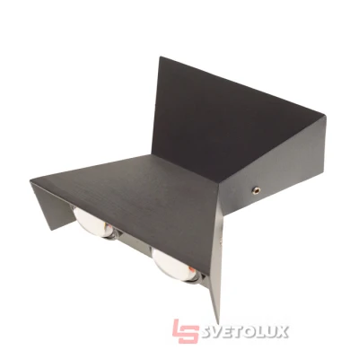 Уличный светильник Brille AL-603/4х2W NW LED IP54 BK