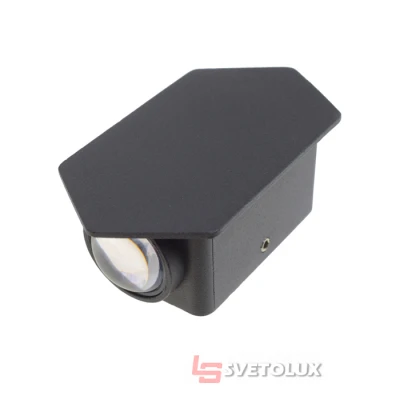 Уличный светильник Brille AL-605/2х1W NW LED IP54 BK