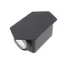 Уличный светильник Brille AL-605/2х1W NW LED IP54 BK