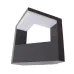Уличный фонарь Brille PL-28/14 12W NW BK IP54