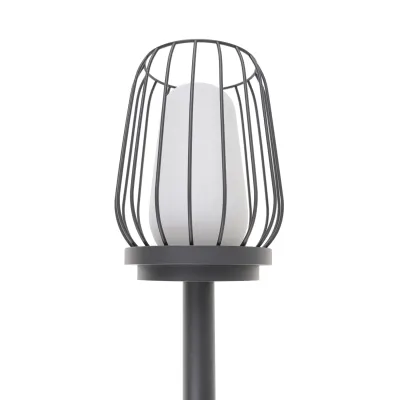 Світильник вуличний E27 IP44 BH DGY (GL-131) Brille