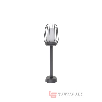 Світильник вуличний E27 IP44 BH DGY (GL-131) Brille