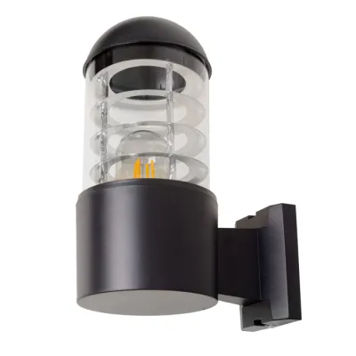 Светильник уличный настенный Brille PL-29/24 E27 BK IP65 