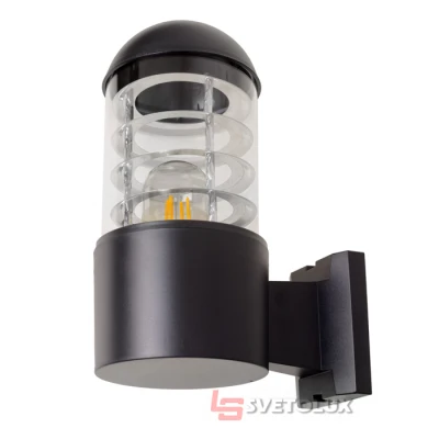 Світильник настінний вуличний Brille PL-29/24 E27 BK IP65