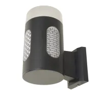 Уличный настенный светильник Brille PL-30/20 2х7W NW LED IP65 BK Уличный настенный светильник Brille PL-30/20 2х7W NW LED IP65 BK