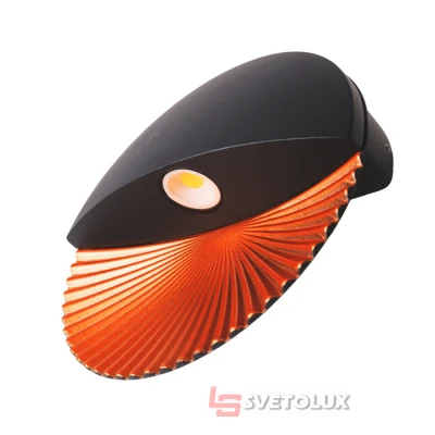 Светодиодная подсветка Brille AL-611/7W NW LED IP54 BK
