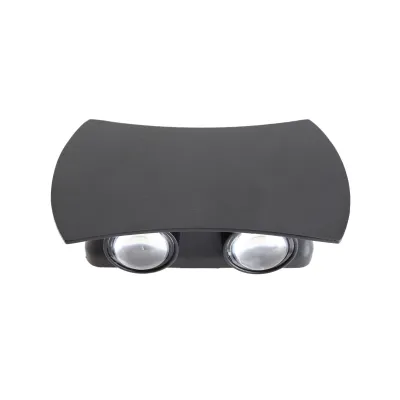 Подсветка фасадная LED 4W WW IP54 BK (AL-614/4) Brille Подсветка фасадная LED 4W WW IP54 BK (AL-614/4) Brille