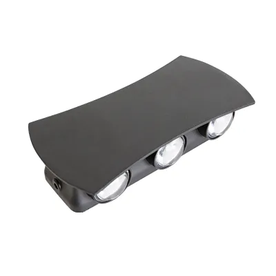 Подсветка фасадная LED 6W WW IP54 BK (AL-614/6) Brille Подсветка фасадная LED 6W WW IP54 BK (AL-614/6) Brille