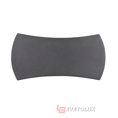 Подсветка фасадная LED 6W WW IP54 BK (AL-614/6) Brille