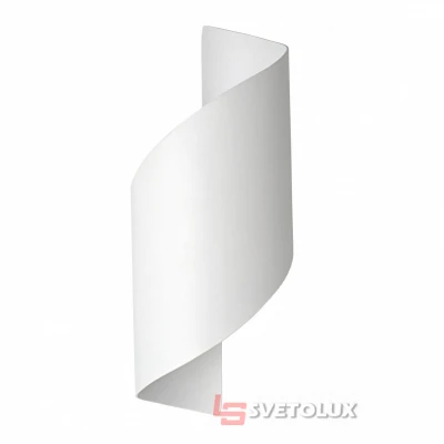 Подсветка фасадная с изгибом LED 6W WW IP54 WH (AL-617) Brille