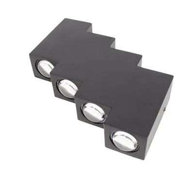 Подсветка фасадная LED 8W WW IP54 BK (AL-620/8) Brille Подсветка фасадная LED 8W WW IP54 BK (AL-620/8) Brille