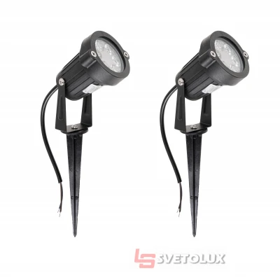 Грунтовый светильник LED 6W BLUE IP65 BK (AS-14) Brille