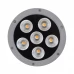 Круглый светильник для сада AS-15 6*7W WW IP65 GY Brille