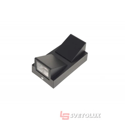 Подсветка AL-224/2х4W NW COB LED IP65 BK Brille