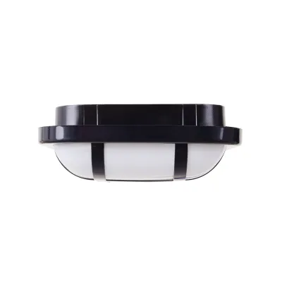 Уличный настенный ЛЕД светильник AL-15SQ-H/15W NW IP54 BK Brille Уличный настенный ЛЕД светильник AL-15SQ-H/15W NW IP54 BK Brille