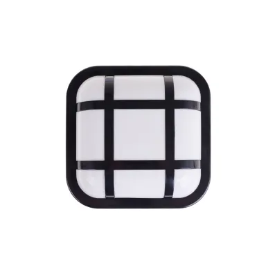 Уличный настенный ЛЕД светильник AL-15SQ-H/15W NW IP54 BK Brille Уличный настенный ЛЕД светильник AL-15SQ-H/15W NW IP54 BK Brille