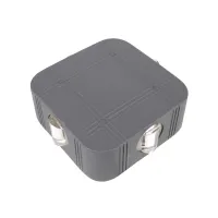 Подсветка фасадная LED 3W WW IP54 DGY (AL-268/4) Brille