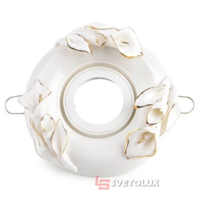 Светильник точечный HDL-CY3 WH/G MR16 Brille