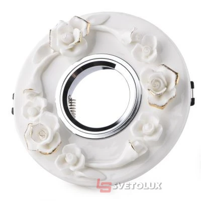 Точечный светильник Brille HDL-CY8 G5.3 WH/G