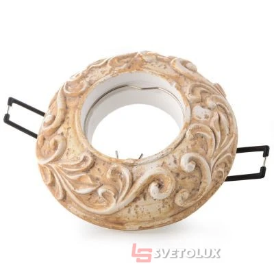 Точковий світильник Brille HDL-GA6 G5.3 Ant/WH