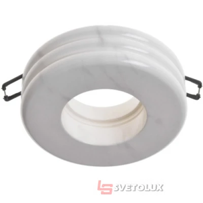 Точечный светильник Brille HDL-GA10 WH marble