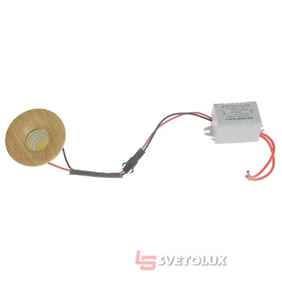 Світильник меблевий точковий LED-199/3W NW YL Wood Brille