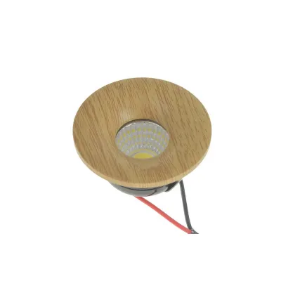 Світильник меблевий точковий LED-199/3W NW YL Wood Brille Світильник меблевий точковий LED-199/3W NW YL Wood Brille
