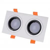 Светильник точечный поворотный Brille HDL-DT 106/2 MR16 Светильник точечный поворотный Brille HDL-DT 106/2 MR16