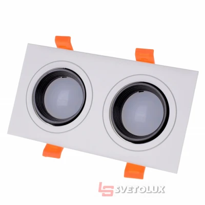 Светильник точечный поворотный Brille HDL-DT 106/2 MR16