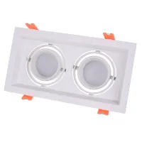 Світильник точковий поворотний HDL-DT 107/2 MR16 Brille
