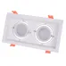 Світильник точковий поворотний HDL-DT 107/2 MR16 Brille