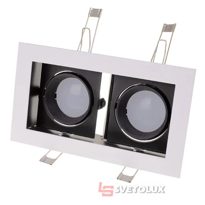 Карданный светильник Brille ML-16-02 WH/BK MR16