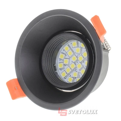 Светильник точечный HDL-DS 162 MR16 BK Brille