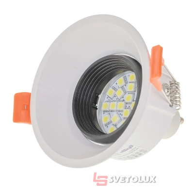 Светильник точечный HDL-DS 162 MR16 WH/BK Brille